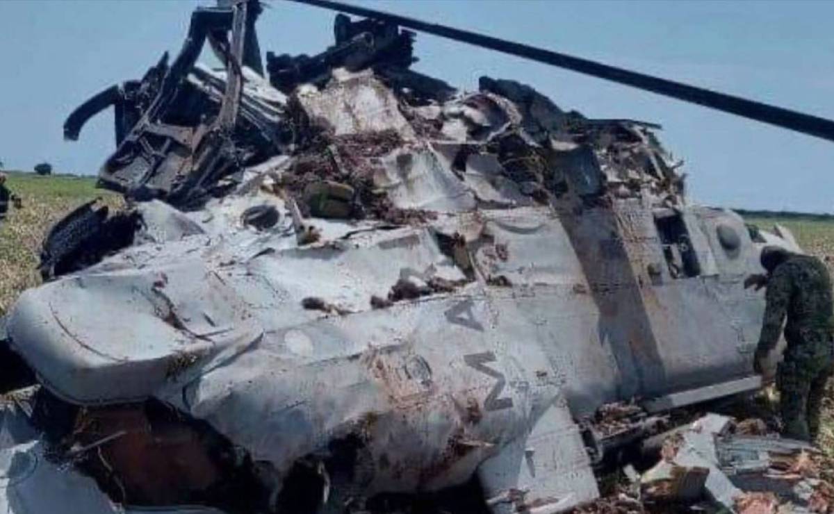 De Oaxaca, uno de los 14 marinos muertos en desplome de helicóptero, tras detención de Caro Quintero
