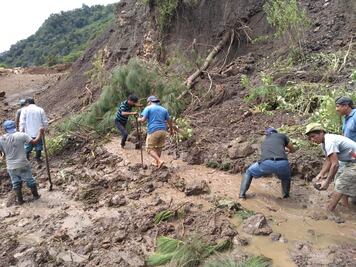 Lluvias de tormenta Narda dejan segundo muerto en Oaxaca