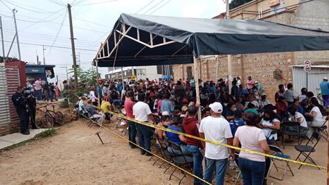 Candidatos a edil de Morena y Fuerza por México llaman a un conteo voto por voto en Xoxocotlán, Oaxaca