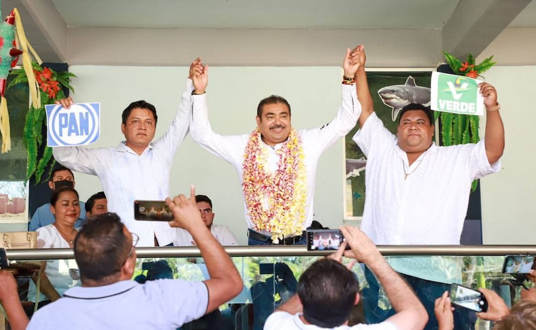 Bitácora de campaña: Líderes municipales del PAN y PVEM se suman al PRI; propone Morena “gobierno itinerante”. Foto: Especial