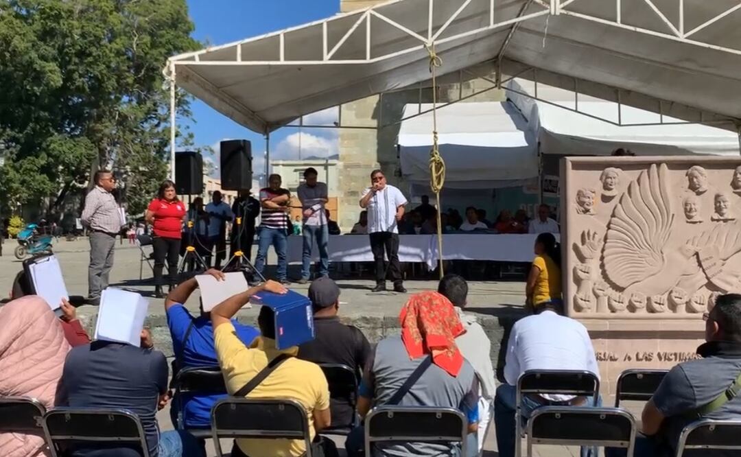 A 17 años, magisterio de Oaxaca exige justicia por desaparecidos y represión de Ulises Ruiz en 2006. Foto: Especial