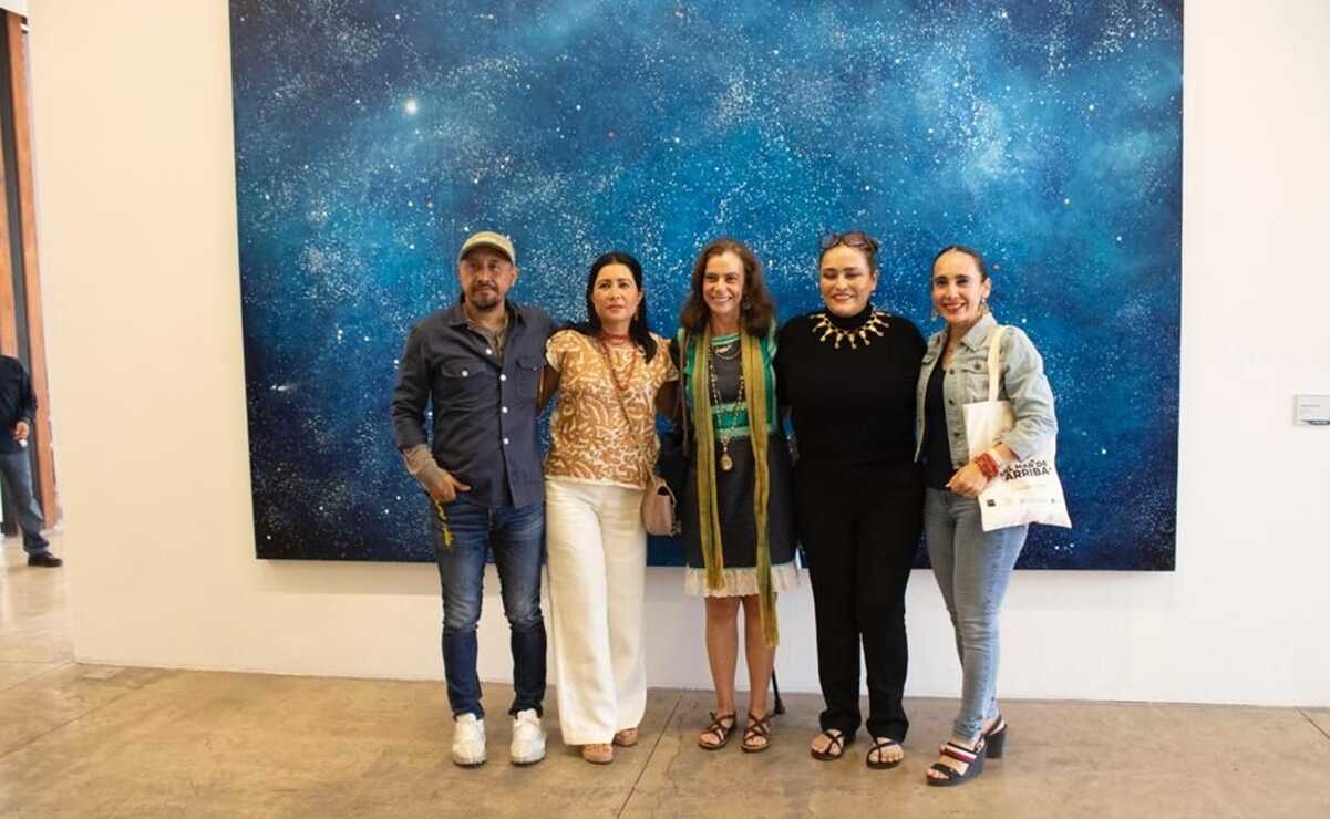 "El mar de arriba", obra del oaxaqueño Amador Montes que te sumerge en el cielo como un océano. Fotos: La Crujía Arte Contemporáneo