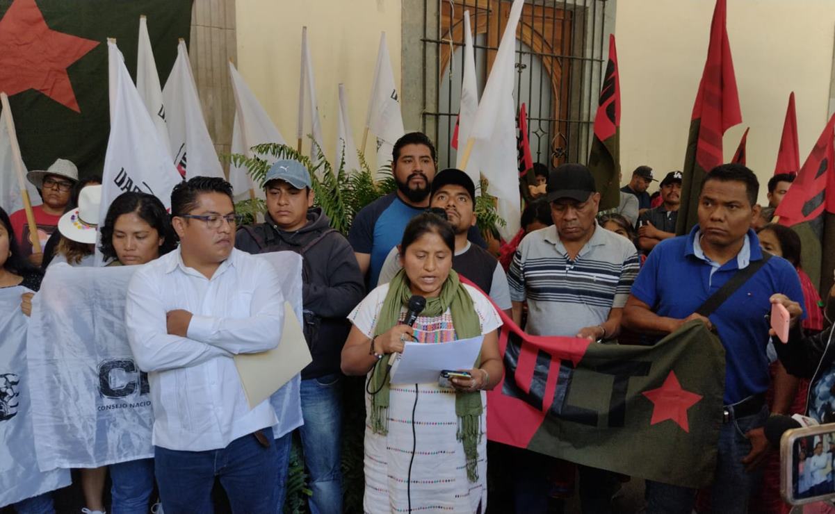 Advierte MULT marcha a CDMX; suman 13 militantes triquis asesinados en gobierno de Jara. Foto: Especial