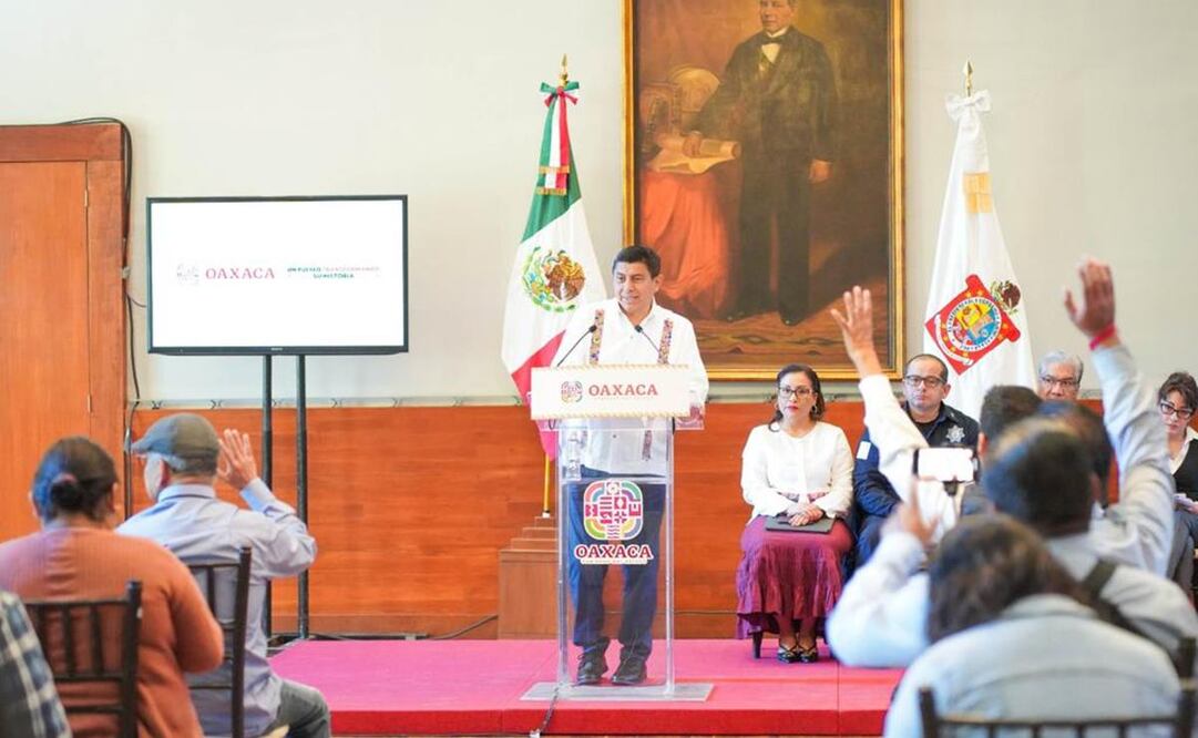 Encabezará Salomón Jara reunión urgente de Conago para abordar gestión de recursos hídricos. Foto: Especial