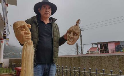 Amador Betanzos, el artista que plasma en máscaras la identidad del pueblo mazateco de Oaxaca