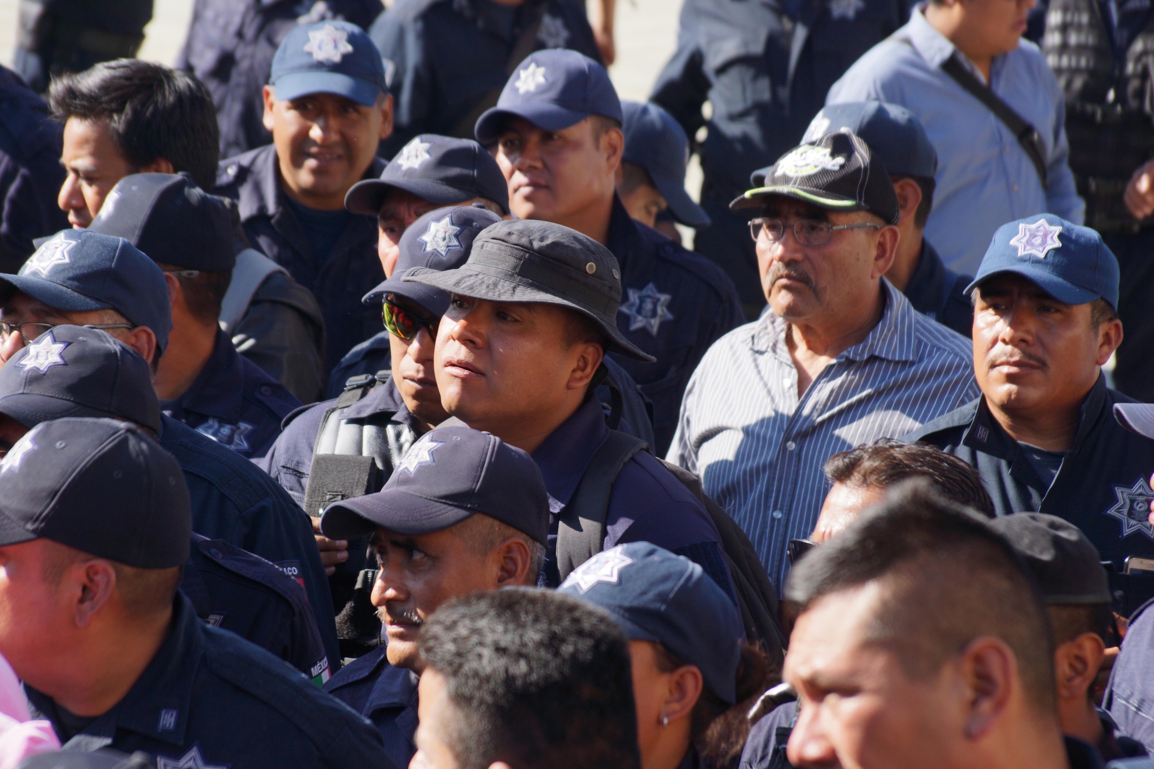 Incumplen con entrega de uniformes del Fortaseg a policías municipales de Oaxaca de Juárez