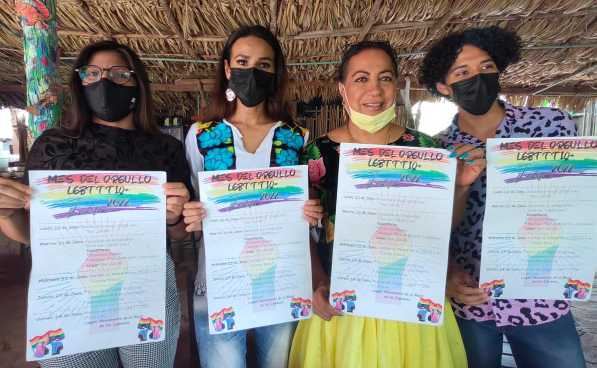 Por primera vez, comunidades muxe y lésbica se unen para celebrar diversidad y orgullo gay en Juchitán, Oaxaca