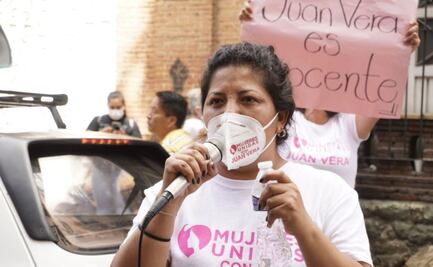 Las pruebas me respaldan, lo único que pido es justicia: María Elena Ríos, tras marcha a favor de su agresor