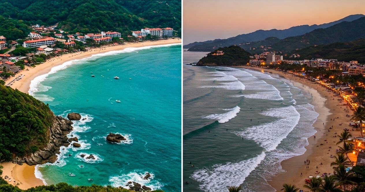 Puerto Escondido y Huatulco: dos paraísos, dos experiencias únicas. Foto: Gemini IA.