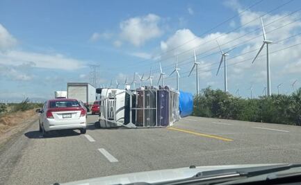 Vientos ocasionan quinta volcadura en el Istmo en las últimas 24 horas; suman 20 en el año