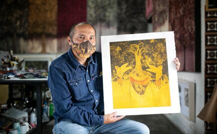 Ahora el arte migra de los lienzos para habitar en cubrebocas