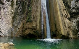 Así es la cascada El Chorro, uno de los tesoros de la Mixteca de Oaxaca
