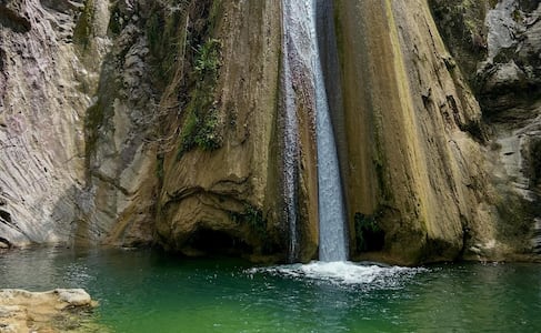 Así es la cascada El Chorro, uno de los tesoros de la Mixteca de Oaxaca