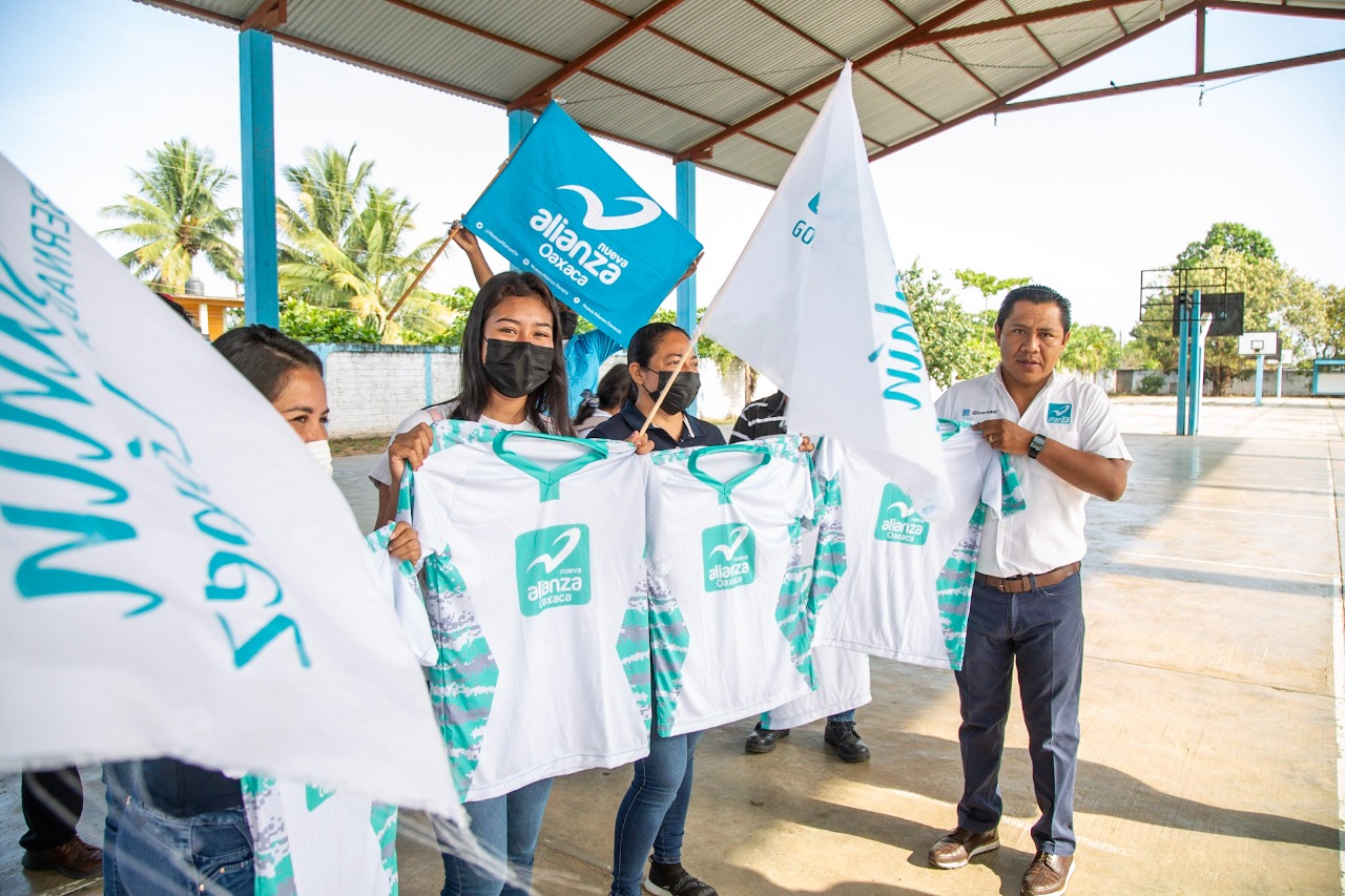 Bitácora de campaña: MC promete regresar Estancias Infantiles, NA quiere Secretaría del Deporte en Oaxaca