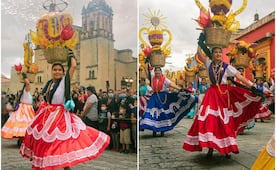 ¿Qué significan las figuras que portan las Chinas Oaxaqueñas durante la apertura de la Guelaguetza?