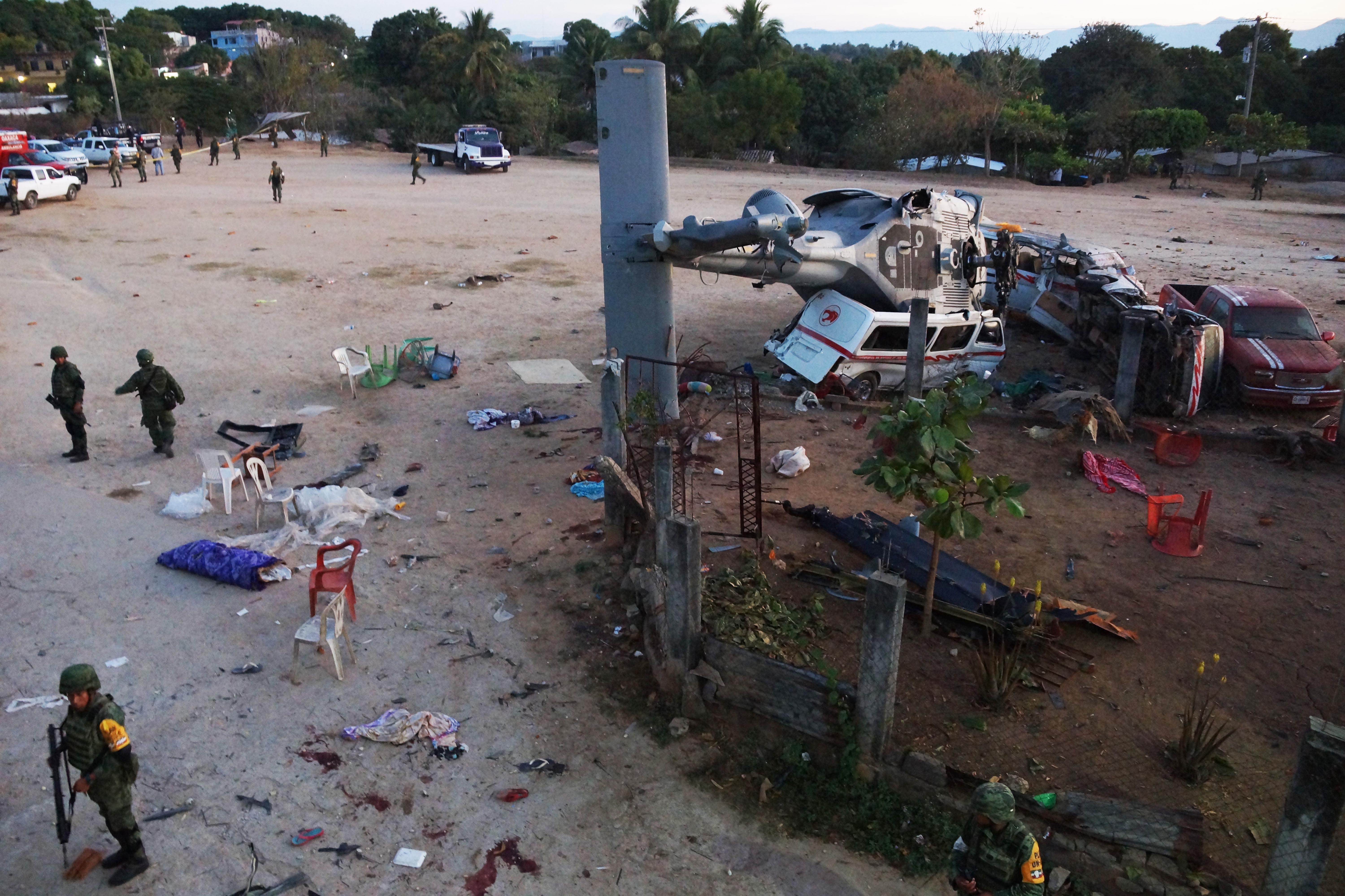 CNDH vigilará atención dada a familias de víctimas del desplome de helicóptero