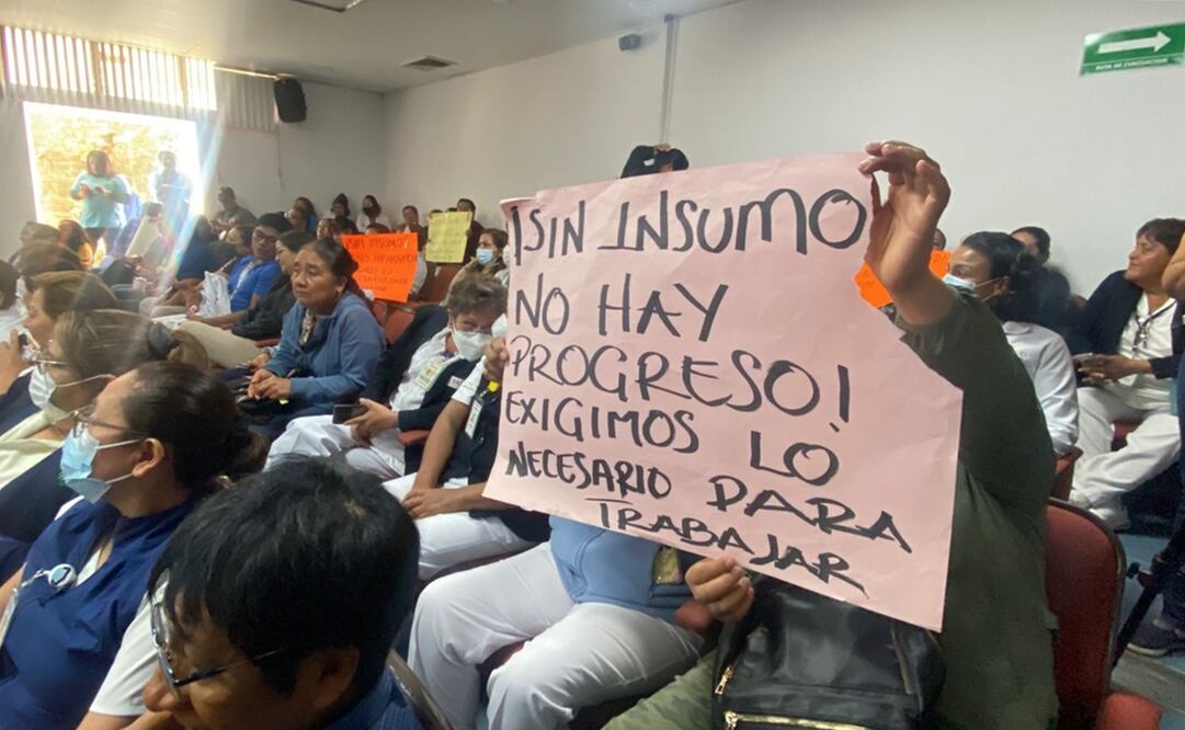 Pese a falta de insumos y medicamentos, gobernador de Oaxaca dice que "hay politiquería" en crisis del Hospital Civil. Foto: Mario Arturo Martínez