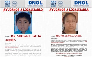 Buscan a un menor de 6 años y a su madre desaparecidos en la Mixteca de Oaxaca