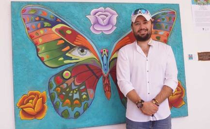 Presenta Universidad Autónoma Benito Juárez de Oaxaca “Colores de mi tierra”, muestra del artista Alfonso Girón