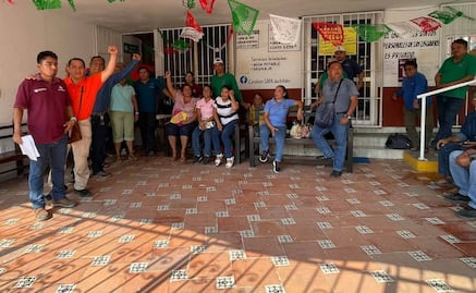 Cumple cinco días el paro de trabajadores de la Ceabien en el Istmo de Tehuantepec