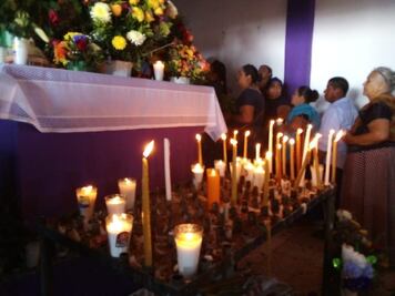 El santuario del mar del Cristo Negro en Santa María Xadani