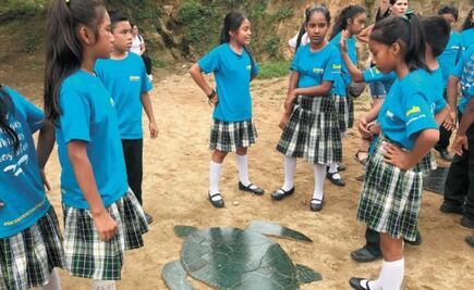 Niños, la esperanza para salvar a tortugas marinas