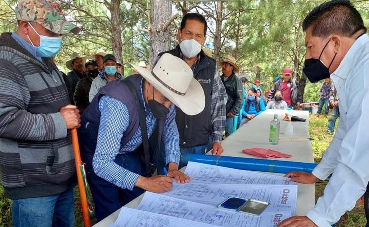 Con firma de convenio, comunidades de la Mixteca de Oaxaca ponen fin a ...