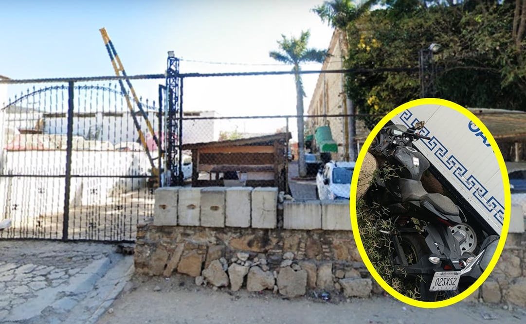 La moto con reporte de robo fue localizada al interior de la Agencia de Investigación. Fotos: Especiales