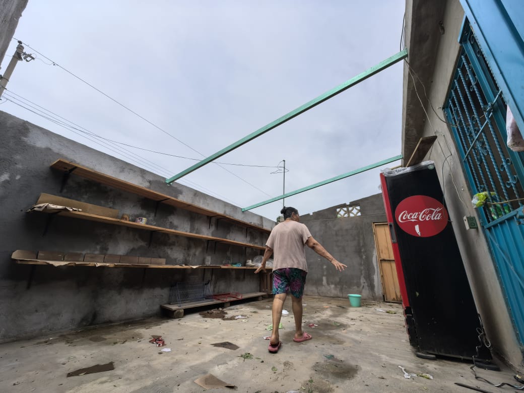 Municipios de la Costa de Oaxaca, los más afectados por el huracán Erick.