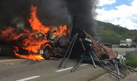Accidente en supercarretera Oaxaca-México deja una persona muerta