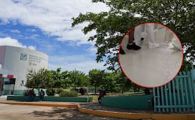 Lluvias por tormenta tropical Boris inundan área de consulta externa del IMSS-Bienestar de Salina Cruz