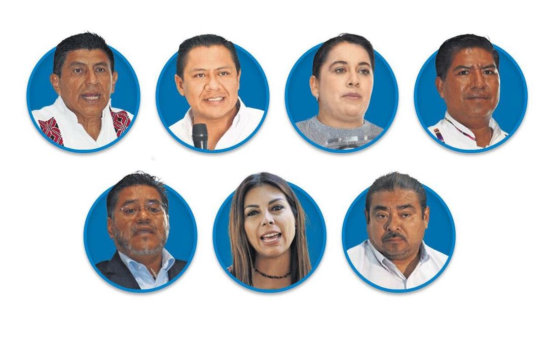 Elecciones 2022. ¿Quiénes son las y los candidatos a la gubernatura de Oaxaca?  Foto: Especial