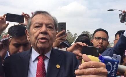 Ustedes ya legislan, tienen 40 diputados, recrimina Muñoz Ledo a CNTE