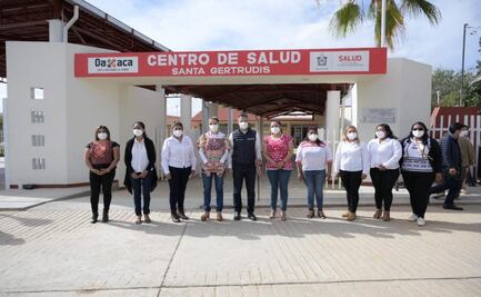 Con inversión de más de 3 mdp, inaugura Murat centro de salud rehabilitado en Santa Gertrudis