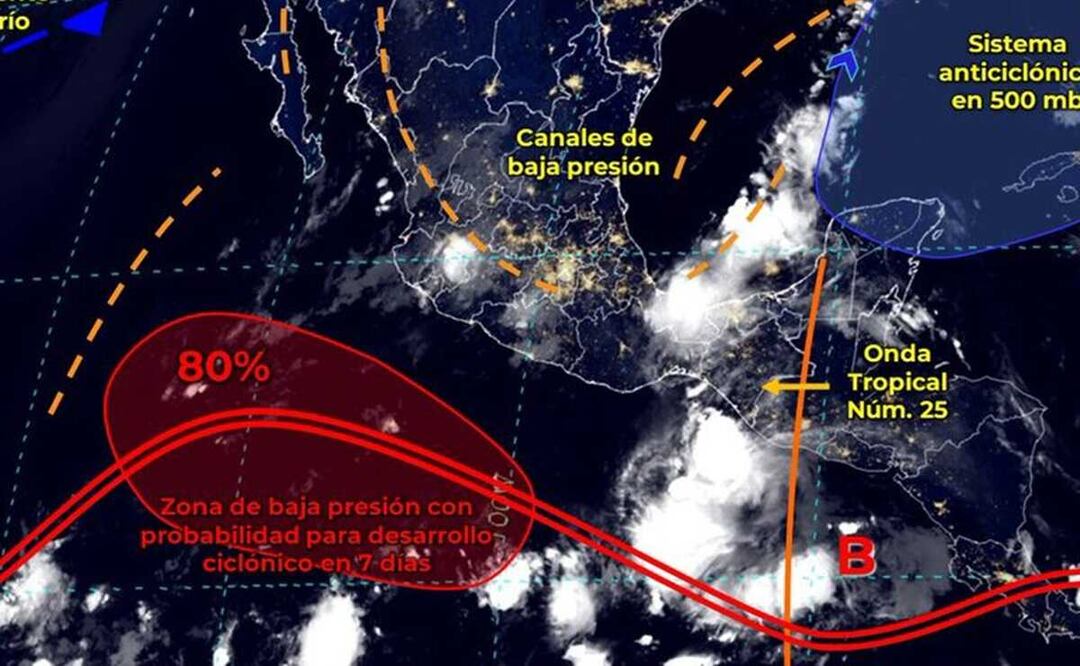 Pronostican tormentas y rachas de viento en estas regiones de Oaxaca para este sábado. Foto: Especial