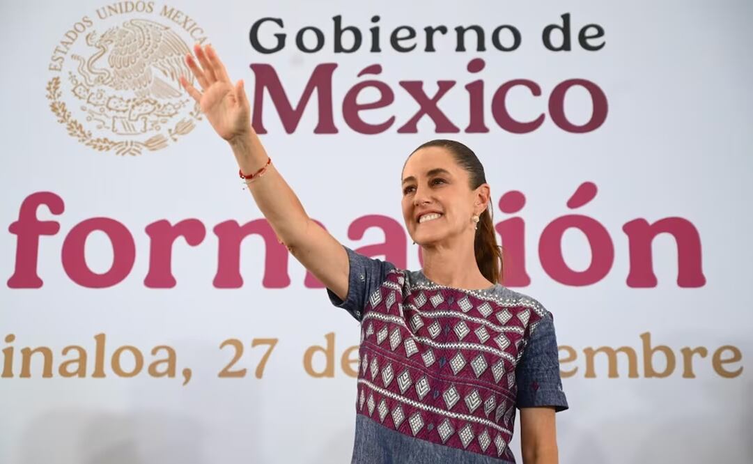 Sheinbaum habla sobre los acuerdos con EU sobre control de armas. Foto: Especial