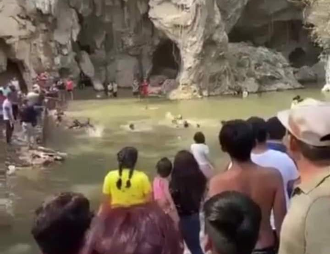 Se ahogan dos niños en grutas de Tolistoque, en Oaxaca; sitio se proyectaba como destino turístico. Foto: Especial