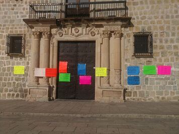 Paran labores trabajadores del municipio; denuncian malos tratos