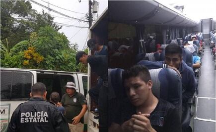 INM rescata a 105 centroamericanos en Oaxaca y Tamaulipas