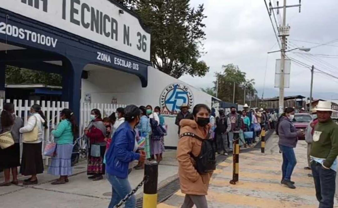 Avanza en calma elección en Mixteca de Oaxaca. Foto: Juana García