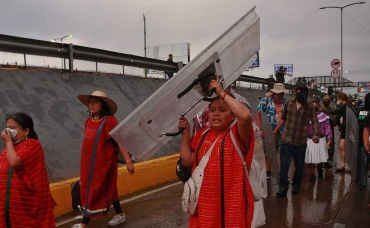 Triquis anuncian caravana a CDMX a 3 años de ser desplazados de Tierra Blanca, en Oaxaca