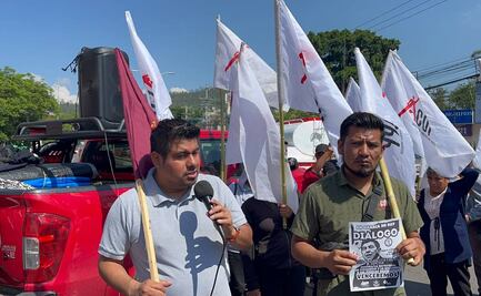 Organizaciones amplían y refuerzan el plantón de la Sección 22 en el zócalo de Oaxaca