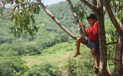 Gusiubí aprende de la tierra y los ancianos: su familia le enseña fuera del sistema educativo