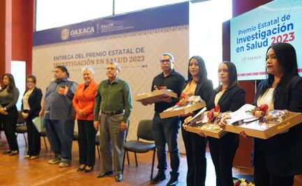 Premian a dos científicas de Oaxaca con Premio Estatal de Investigación en Salud 2023