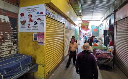 Atienden denuncia por maltrato a aves en local del Mercado de Abastos... pero no hallan a los animales