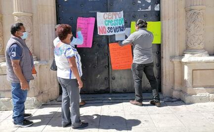 Piden vecinos cancelación de obra inmobiliaria en zona protegida de la ciudad de Oaxaca