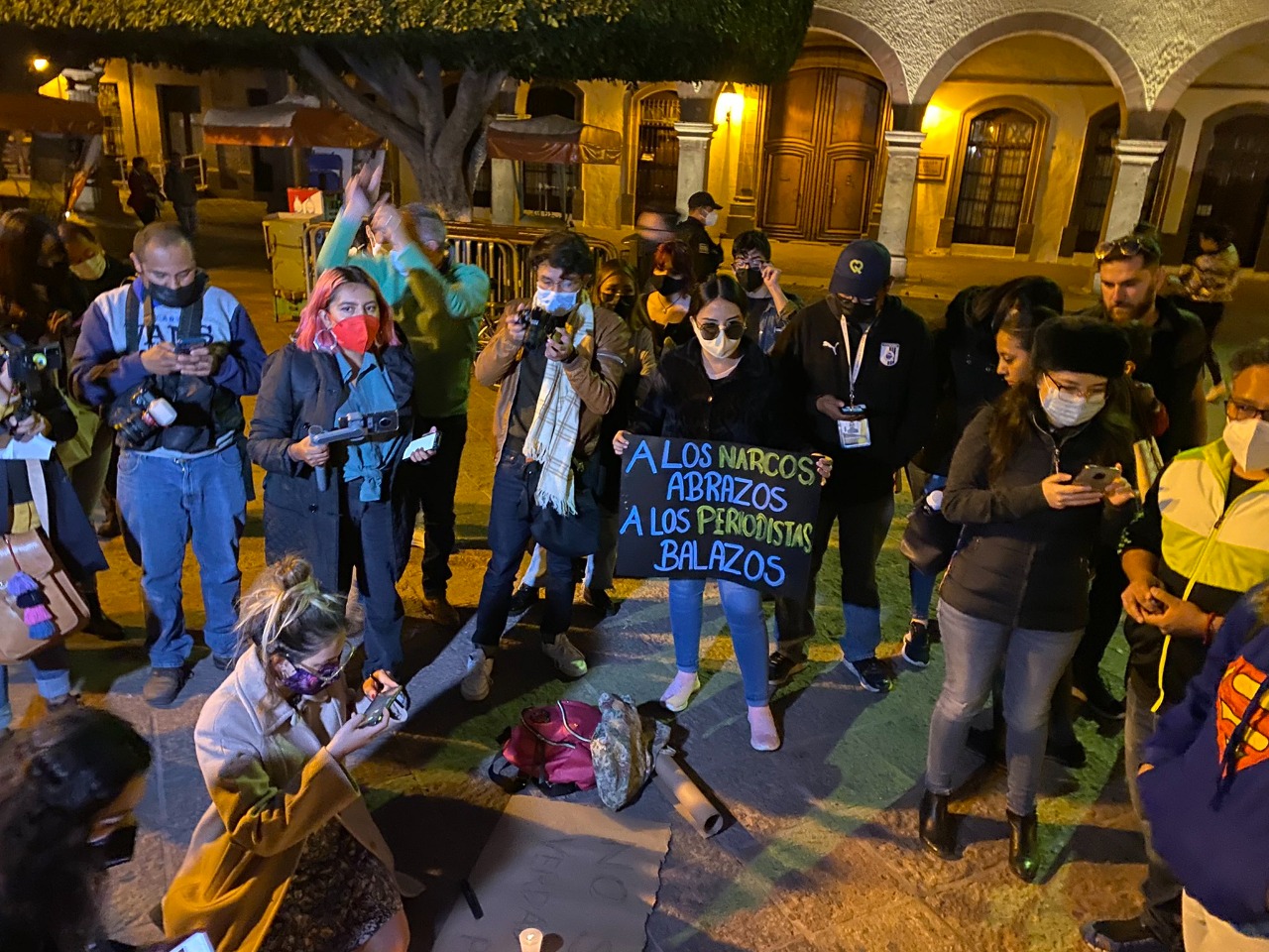 Se movilizan periodistas de Querétaro para exigir un alto a asesinatos en el gremio