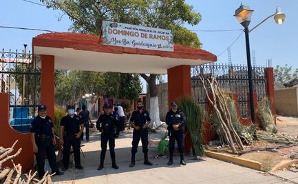 Juchitán pone vigilancia en panteones para evitar aglomeraciones en Domingo de Ramos
