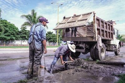 Activan supervisión emergente de alcantarillado de la ciudad de Oaxaca, tras inundaciones por lluvias