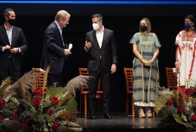 Con arte y cultura, celebran hermandad de pueblos de Oaxaca y Canadá en Encuentros Indígenas 2021